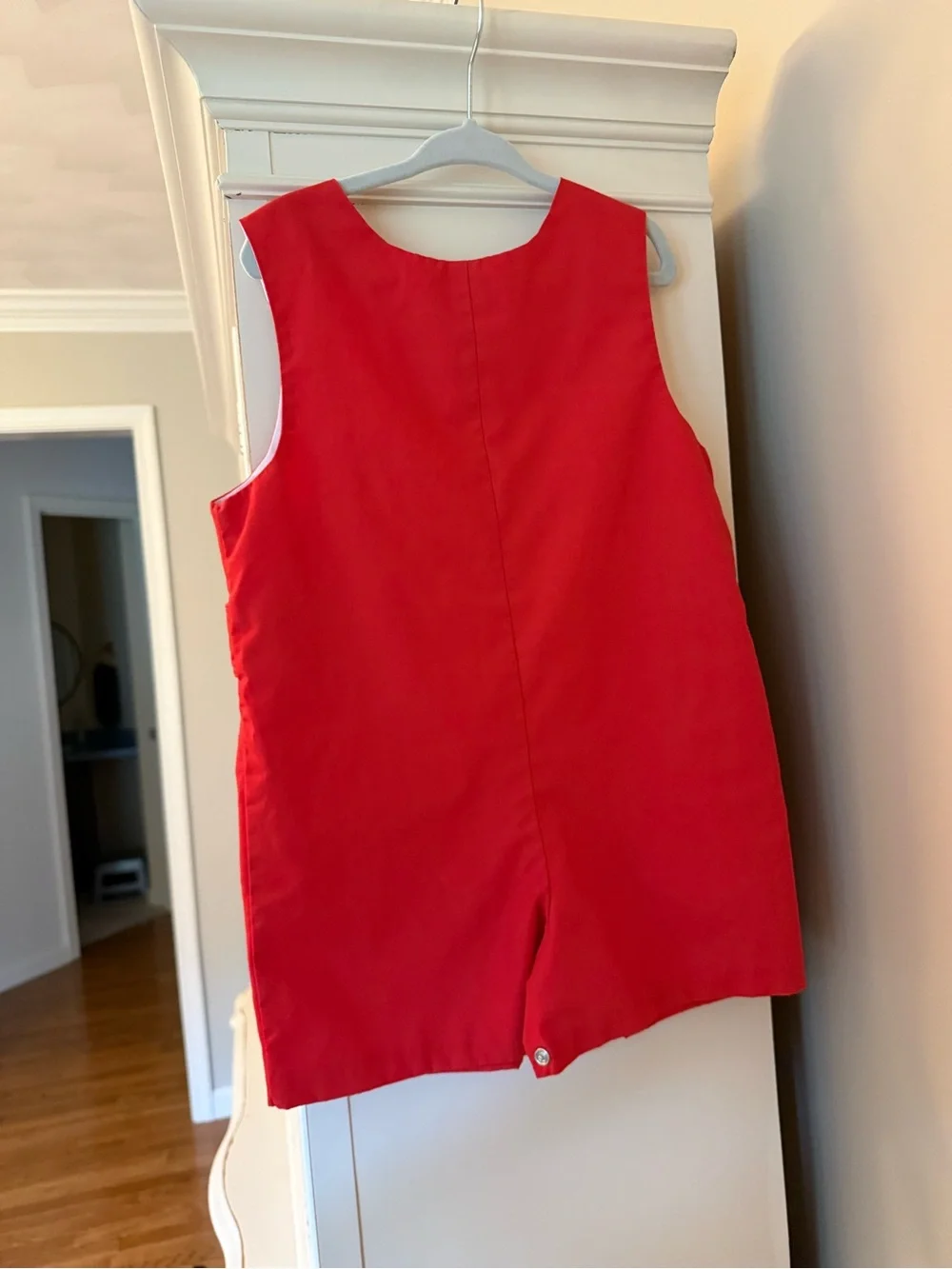 The Beaufort Bonnet Company Red Romper Shortall